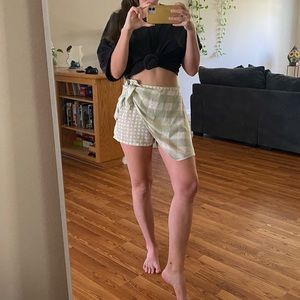 Urban Outfitters Skort Green